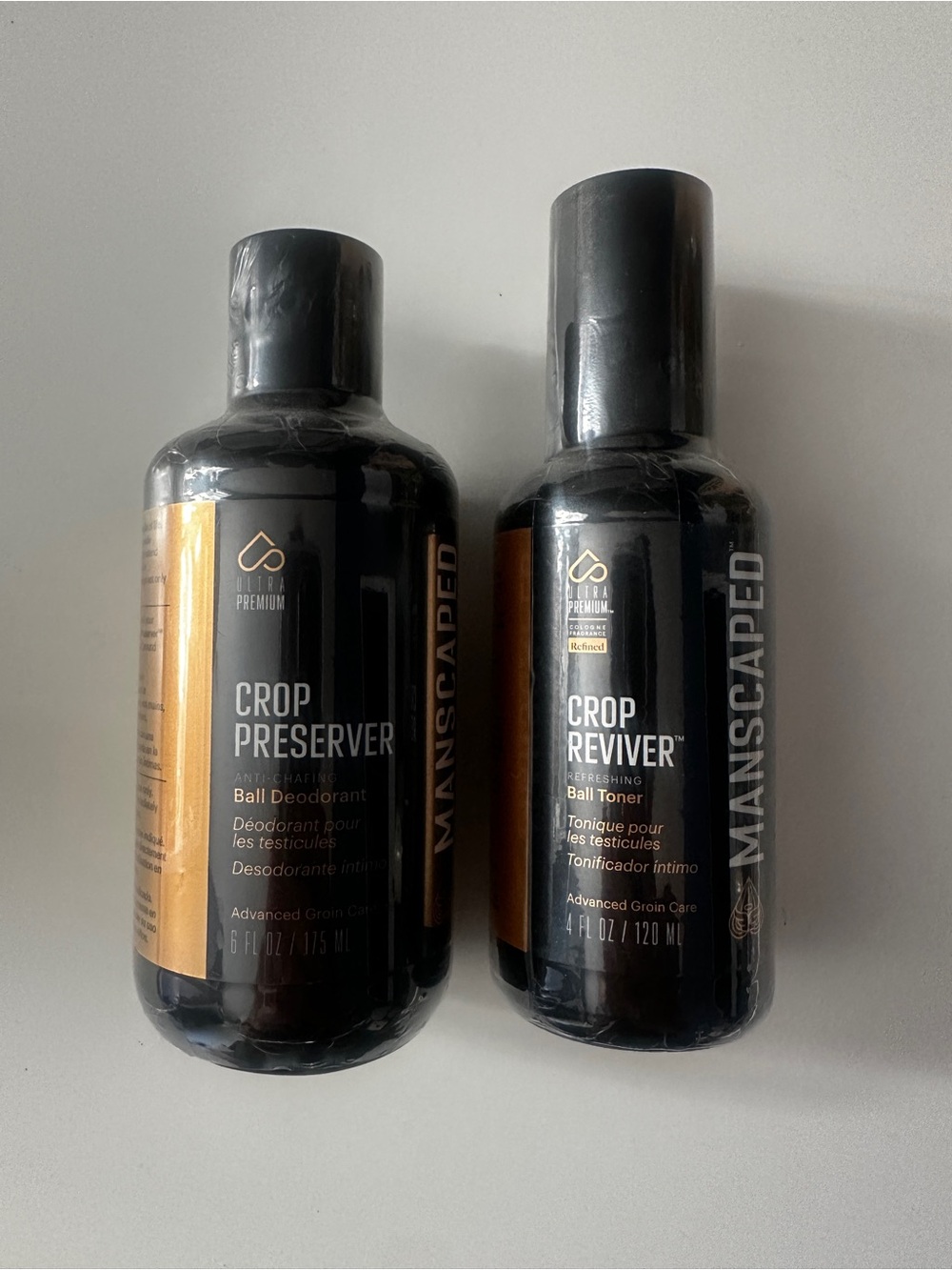 MANSCAPED The Crop Preserver Reviver  Anti-Chafing Men's Ball Deodorant Toner